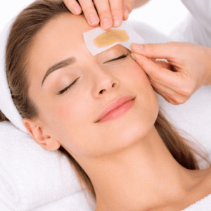 Eyebrown waxing